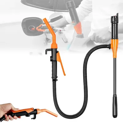 Produktbild von Tragbare Kraftstoff-Umfüllpumpe - Batteriebetrieben - Für Benzin und Öl - 9,1 l/min - Kunststoff