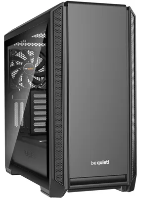 Produktbild von be quiet! SILENT BASE 601 Window Black, Tower-Gehäuse, (Tempered
