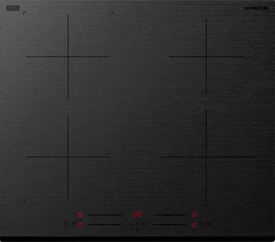 Produktbild von Inventum IKI6035MAT, Schwarz, Integriert, 60 cm, Zonen-Induktionskochfeld, Glaskeramik, 4 Zone(n)