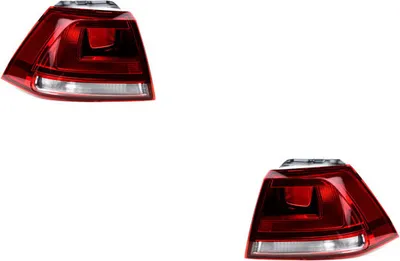 Obrázok produktu pre Johns, kombinované zadné svetlo pasuje do VW Golf VII 5G1/BA5 08/12-12/16 vonkajšia sada ľavá, pravá