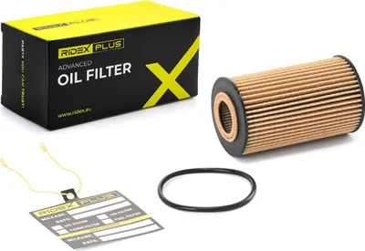 Produktbild von Ölfilter RIDEX PLUS 7O0044P Filtereinsatz für OPEL Corsa D Schrägheck (S07) ZAFIRA B (A05) INSIGNIA Caravan Mokka / Mokka X (J13) Corsa C Schrägheck