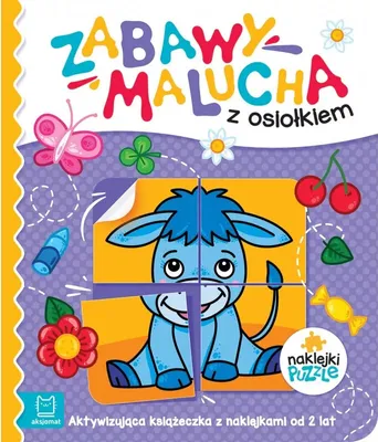 Obrázek produktu pro Książeczka z naklejkami Osiołek / Aksjomat