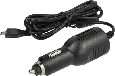 Produktbild von vhbw KFZ-Ladekabel kompatibel mit TomTom Start 50, 60 Europe Traffic, 40, 60m Europe Traffic, 60 Navigationsgerät - 12V Ladegerät Schwarz