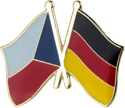 Produktbild von Freundschaftsabzeichen mit der Flagge der Tschechischen Republik und Deutschland