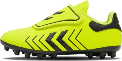Produktbild von Hummel Hattrick MG JR Fußballschuhe Klettverschluss gelb/schwarz 217580-5998, Schuhgröße:28 EU