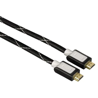 Produktbild von Hama High Speed HDMI Kabel 1,5 m mit Ethernet, vergoldet