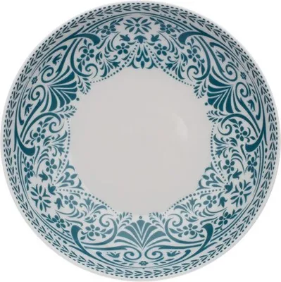 Produktbild von Tom, flacher Teller, 26 cm, petrolblau, tschechisches Porzellan, Thun