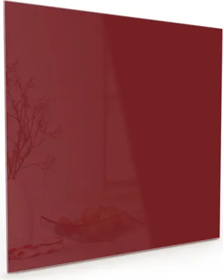 Produktbild von Küchenrückwand Spritzschutz Glas mit Motiv Weinroter Hintergrund I 40 x 40 cm