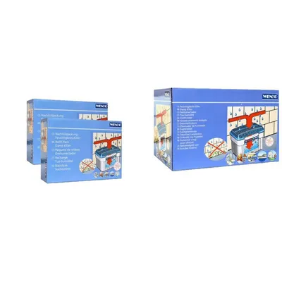 Produktbild von Wenko Feuchtigkeitskiller - Raumentfeuchter, 1 kg plus 2 Nachfüllpackungen mit