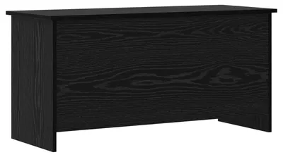 Produktbild von vidaXL Aufbewahrungstruhe mit Speicher Schwarze Eiche 100 x 40 x 50 cm