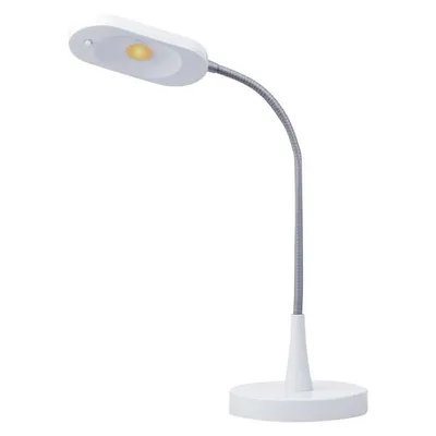 Zdjęcie produktu dla Lampa stołowa LED HT6105, biała 70390