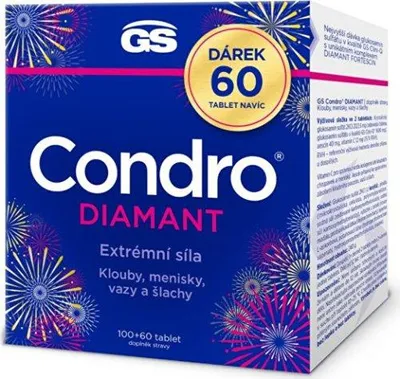 Zdjęcie produktu dla GS Condro Diamant 100 + 60 tabletek GRATIS