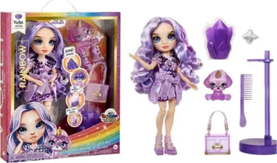 Produktbild von MGA Classic Rainbow Fashion Doll- Violet (purple)