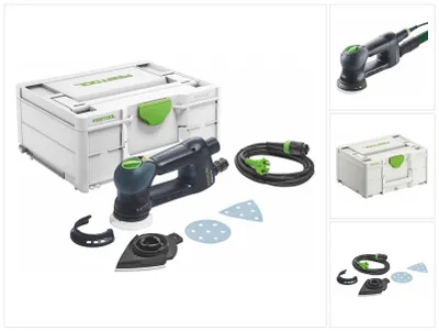 Productafbeelding van Festool Rotex RO 90 DX FEQ-Plus tandwiel excentrische schuurmachine 400 W 90 mm ( 576259 ) + Systainer - Opvolger van 571819