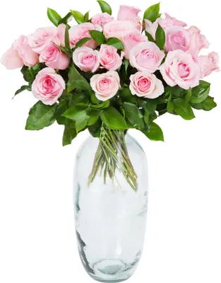 Image de Vase Décoratif Vase à fleurs en verre 30 Cm