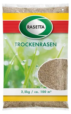 Produktbild von Rasetta Rasensamen für Trockenrasen 2,5 kg