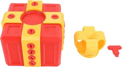 Productafbeelding van Buachois Vervelende cadeaudoos met schroeven - 3D-geprinte grappige cadeaudoos - Verjaardag