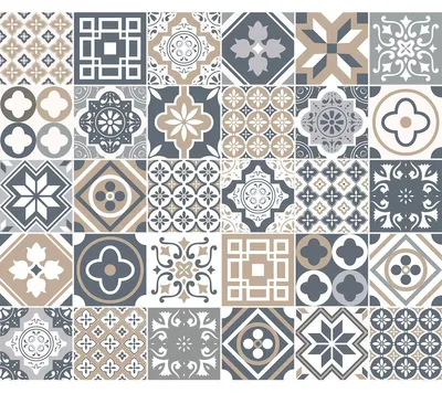 Produktbild von Wandaufkleber – Selbstklebende Fliesenaufkleber für Küche und Bad – 30 BENJAMIO Fliesenaufkleber – 30 Aufkleber 20 x 20 cm