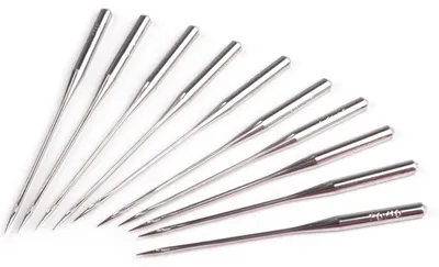 Produktbild von 10 Standard Nähmaschinennadeln Flachkolben 130R/705H, Nr. 70