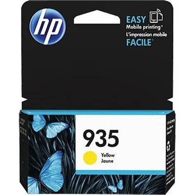 Produktbild von HP 935 Gelb Original Druckerpatrone, Standard, Gelb, Tinte auf Pigmentbasis, 4,5 ml, 1 Stück(e), 400 Seiten