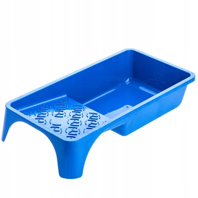 Produktbild von KADAX Farbwanne "Adal", Farbschale aus Kunststoff, Malerbedarf, Blau, 16 cm, 1 Stück