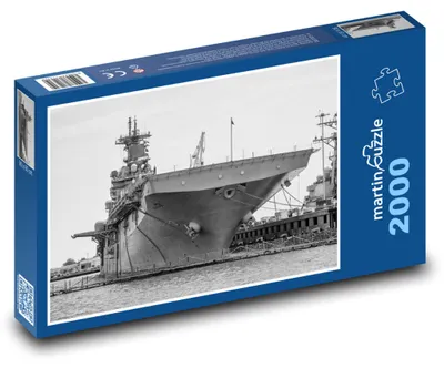 Obrázek produktu pro Puzzle 2000 Vojenská loď v přístavu - martinpuzzle