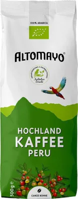 Obrázok produktu pre Hochland Káva Peru - zrnková 500g