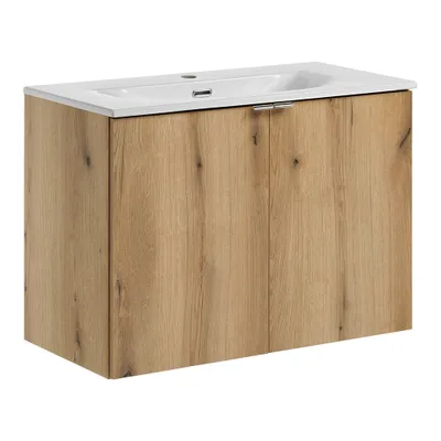 Produktbild von Waschtisch 80cm, in Eiche, NEWPORT-56-OAK