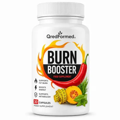 Produktbild von Burn Booster - Stoffwechsel- & Wellness-Formel – 30 Capsules