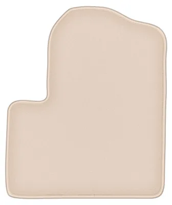 Produktbild von DURBAN Beige Velours-Fahrerfußmatte für Ford Connect Kombivan (2003-2012)