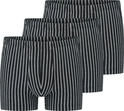 Produktbild von Schiesser 3er Pack 95/5 Essentials Organic Baumwolle Retro Short / Pant Innen liegender Webgummibund, Hochwertig garngefärbt, Angenehm weich und formstabil