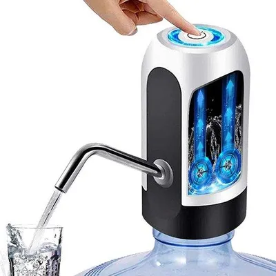 Obrázek produktu pro Miniaturní dávkovač vody – ruční vodní čerpadlo s USB nabíjecí stanicí