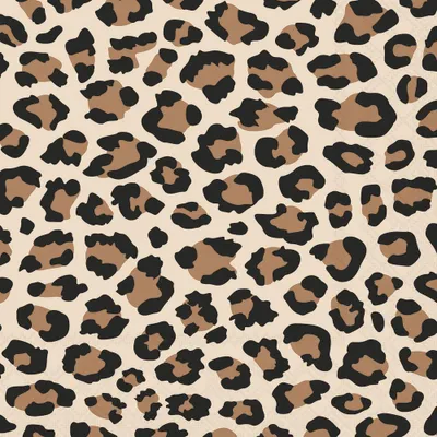 Produktbild von 20 Servietten Leopard Pattern brown - Feines Leopardenmuster 33x33cm