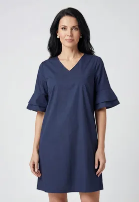 Produktbild von CHANCERY damen kleid - marine, XL