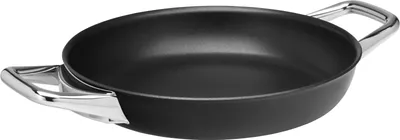 Produktbild von WMF Profi 17.7134.6021, Rund, Schwarz, Steak Profi, 400 °C, Edelstahl, Keramik, Gas, Induktion