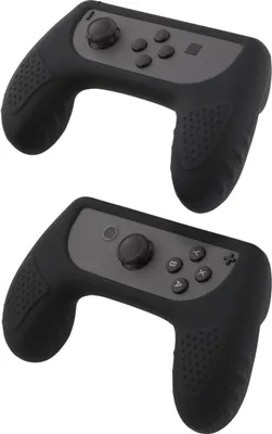 Obrázek produktu pro Deltaco Gaming GAM-032, Nintendo Switch, Rukojeť ovladače, Černá, Silikon, Čína, 150 g