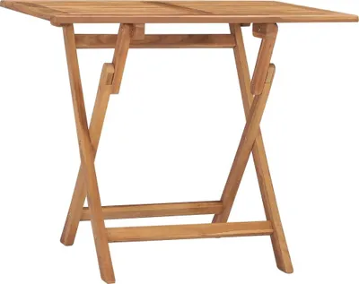 Image de Maison Exclusive - Table de jardin pliante 90 x 60 x 75 cm en teck massif