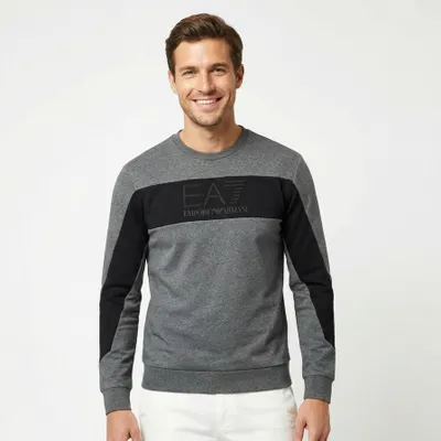 Obrázek produktu pro EMPORIO ARMANI Training Colorblock Sweatshirt Grey XL