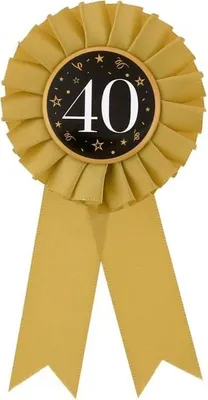 Immagine prodotto di Spilla di compleanno - Buon compleanno - placca - 40 anni
