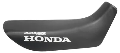 Productafbeelding van BLACKBIRD zadelhoes voor Honda NX 650 Dominator vanaf 1988, zwart, met Honda-logo