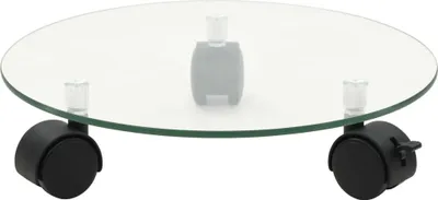 Produktbild von vidaXL Pflanzenroller 4 Stk. 28 cm Hartglas Rund