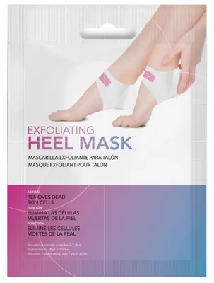 Productafbeelding van IDC INSTITUTE Hielmasker, peeling, 1 paar, 14 gram