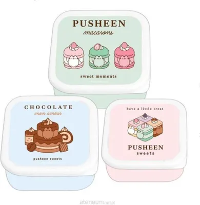 Image de Boîte à goûter Pusheen Sweets 3-en-1 PUSW6366 assortiment