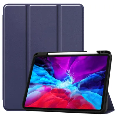 Zdjęcie produktu dla Etui na Apple iPad Pro 12,9 cala 2020 Etui ochronne z funkcją podstawki Torba Niebieski