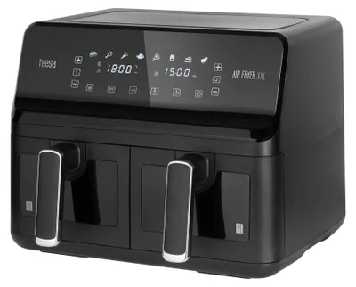 Obrázok produktu pre Teesa TSA8089 Dvojkomorová fritéza 8 l, 2700 W, čierna