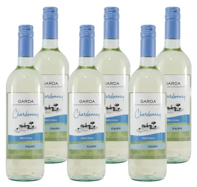 Produktbild von Garda Chardonnay DOP -trocken- (6 x 0,75L)