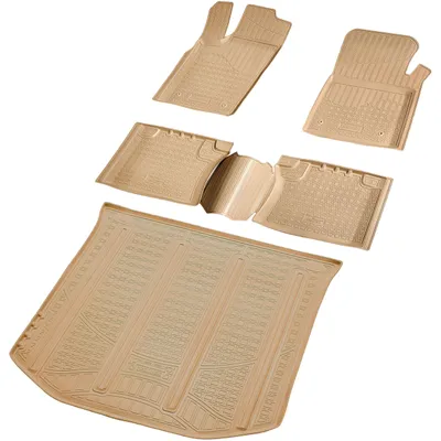 Produktbild von Fußmatten & Kofferraumwanne Set passend für  Jeep Grand Cherokee IV | WK2 | BJ ab 2010>