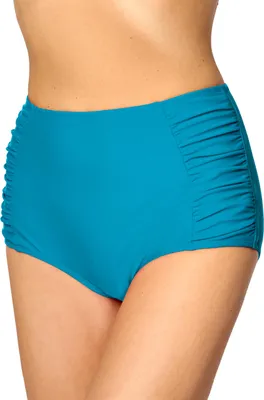 Image de Merry Style - Bas de bikini pour femme MS10-119 - Bas de bikini effet amincissant (Bleu (6046), 44)