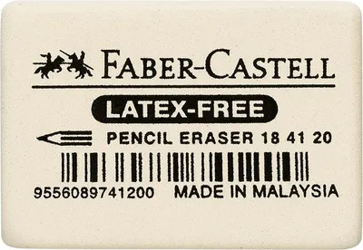 Produktbild von Faber Castell Radierer Kautschuk 41-20