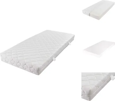 Obrázok produktu pre vidaXL Matrac s prateľným poťahom 200×160×17 cm - Matrace